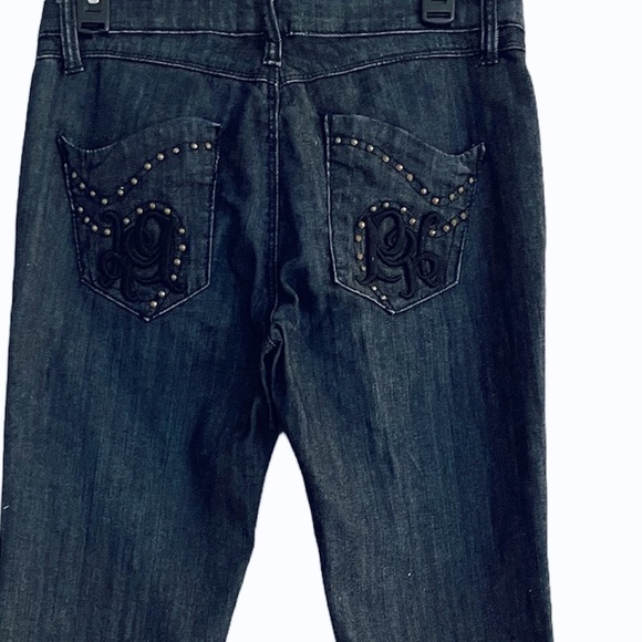 Paris Hilton Studded Jeans Embellished Women Size 29 - Picture 4 of 6